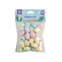 Easter Speckled Foam Egg, Pack of 36