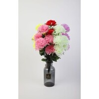 Bright Carnations with 7 Heads, 50cm, Assorted Colors