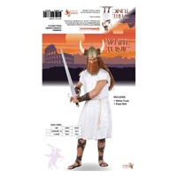 Adults White Viking Tunic Costume