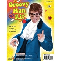 70s Groovy Man Dress-Up Kit