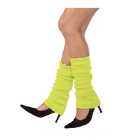 Neon Yellow Leg Warmers (Set Pair)