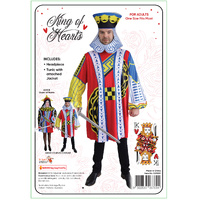 Adults King of Hearts Costume