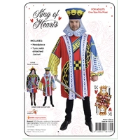 Adults King of Hearts Costume