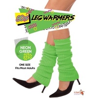 Neon Green Leg Warmers (Set Pair)