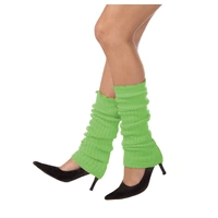 Neon Green Leg Warmers (Set Pair)