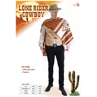 Adults Lone Rider Cowboy Costume