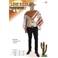 Adults Lone Rider Cowboy Costume