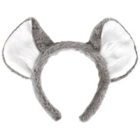 Grey Koala Ears Headband