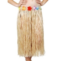 Long Natural Hawaiian Skirt