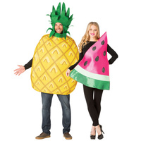 Pineapple & Watermelon Couples Costume Set