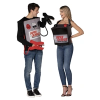 Battery & Jumper Cables Couples Costume Set