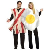 Bacon & Eggs Couples Costume