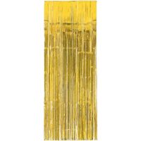 Metallic Gold Door Curtain (91x243cm)