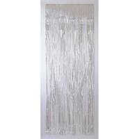 Metallic Black Door Curtain (91x243cm)