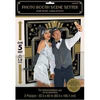 1920's Art Deco Glam Scene Setter Wall Decoration (165x82cm)