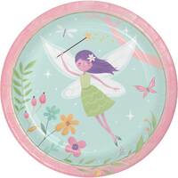 Fairy Forest Dinner Paper Plates (22cm) - Pk 8