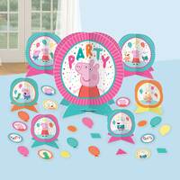 Peppa Pig Party Table Decorating Kit - Pk 27