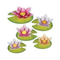 Paper Lotus Decorations - Pk 5