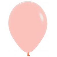 30cm Matte Pastel Melon Latex Balloons - Pk 100