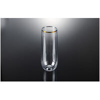250ml Stemless Champagne Glass Gold - Pk 4
