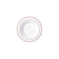 Heavy Duty Bowls w/Rose Gold Lining (19cm) - Pk 6