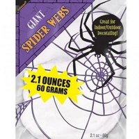 Stretchable Giant White Spider Webbing (60g)