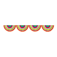 Fiesta Serape Garland Paper Bunting