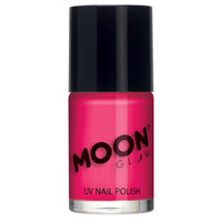 Moon Glow Pink Intense Neon UV Nail Polish (14ml)