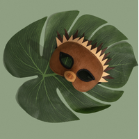 Kids Echidna Deluxe Mask