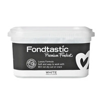 Fondtastic Premium Fondant - White (250 g)