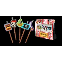 Pirate Novelty Candle Pack - Pk 5