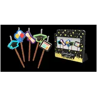Graduation Novelty Candle Pack - Pk 5