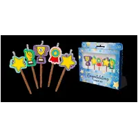Congratulations Novelty Candle Pack - Pk 5