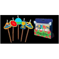 Aussie Rules Novelty Candle Pack - Pk 5