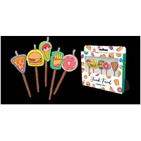 Junk Food Novelty Candle Pack - Pk 5