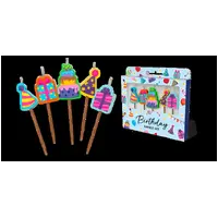 Birthday Novelty Candle Pack - Pk 5