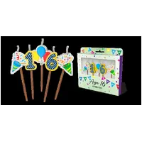 16th Birthday Novelty Candle Pack - Pk 5