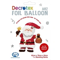 Santa Claus Standing Foil Balloon (76cm)