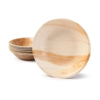 Palm Leaf Round Bowl (15 cm) – Pk 10