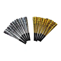 Foil Party Horns (Pk 6)