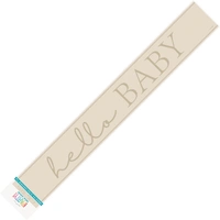 Hello Baby Neutral Baby Shower Banner (274 cm)