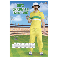 80s Cricketer Costume – 52 Not Out!