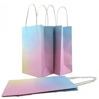 Pastel Rainbow Paper Party Bags - Pk 5
