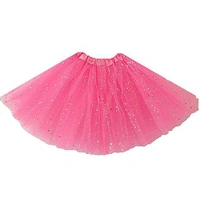 Pink Glitter Tutu (40 cm, 4 Layers)