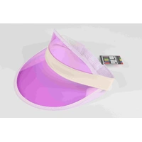 Purple Retro Visor