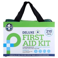 Deluxe First Aid Kit (210 pcs)