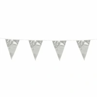 Silver PET Bunting