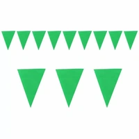 Green Triangle Pennant Bunting