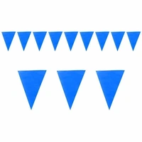 Blue Triangle Pennant Bunting