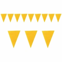 Yellow Triangle Pennant Bunting
